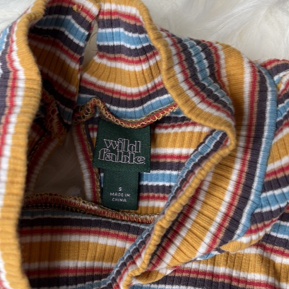 Wild Fable Sz sm. Long ribbed maxi dress with split hem & back cutout detail - Picture 5 of 7